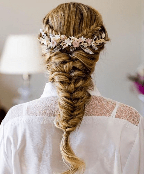 Trenza para novia